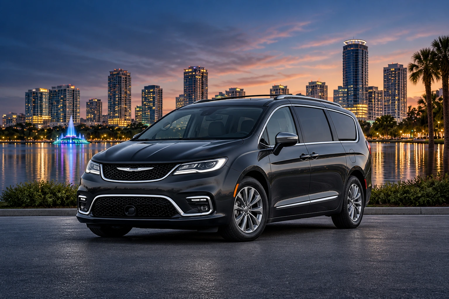 Illustrative Chrysler Pacifica vehicle profile